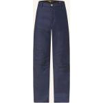 Dunkelblaue Loose Fit G-Star Loose Wide Leg Jeans & Relaxed Fit Jeans Raw mit Knopf aus Baumwolle für Herren 
