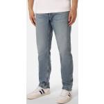 Reduzierte Blaue Unifarbene G-Star Raw Straight Leg Jeans Raw aus Denim für Herren Weite 30, Länge 30 
