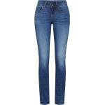 G-STAR RAW Jeans "Midge", Mid-Straight Fit, uni, für Damen, blau, 32/30