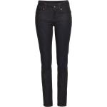 G-STAR RAW Jeans "Midge Saddle", Mid Straight, Used-Look, Stretch, für Damen, blau, W26/L32