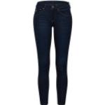 Blaue Unifarbene G-Star Raw Skinny Jeans Raw aus Denim für Damen Weite 30, Länge 30 