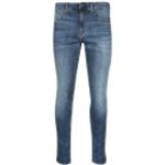 Blaue G-Star Raw Skinny Jeans Raw aus Denim für Herren Weite 32, Länge 34 