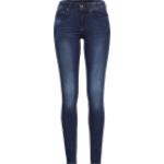 Blaue G-Star Midge Skinny Jeans Raw aus Denim für Damen Größe XS 