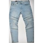 Reduzierte Blaue G-Star Raw Slim Fit Jeans Raw aus Baumwollmischung für Herren Weite 34, Länge 30 