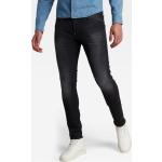 Schwarze G-Star Raw Skinny Jeans Raw aus Denim für Herren Größe XL Weite 25, Länge 28 