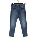 Reduzierte Blaue G-Star Raw Skinny Jeans Raw aus Denim für Herren Weite 29, Länge 30 