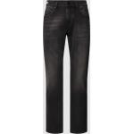 Schwarze G-Star Raw Straight Leg Jeans Raw mit Reißverschluss aus Baumwollmischung für Herren Weite 36, Länge 32 
