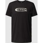 Schwarze G-Star Raw T-Shirts aus Baumwolle für Herren Größe L 
