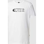 Weiße G-Star Raw T-Shirts aus Baumwolle für Herren Größe XL 