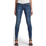 Reduzierte Blaue G-Star 3301 Hüftjeans & Low Waist Jeans Raw mit Reißverschluss aus Denim für Damen Größe M Weite 31 