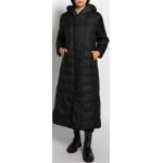 Reduzierte Schwarze Gesteppte G-Star Damensteppmäntel & Damenpuffercoats mit Reißverschluss aus Polyester mit Kapuze Größe XL für den für den Herbst 