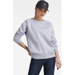 Reduzierte Hellblaue G-Star Rundhals-Ausschnitt Damensweatshirts Größe L 