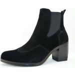 Schwarze G-Star Ankle Boots & Klassische Stiefeletten aus Leder für Damen Größe 40 