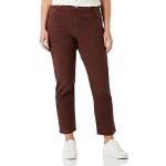 Schokoladenbraune G-Star Slim Fit Jeans mit Reißverschluss aus Denim für Damen Größe XS Weite 29, Länge 32 