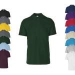 Schwarze Gesteppte Gildan Herrenpoloshirts & Herrenpolohemden aus Baumwolle Größe 3 XL 