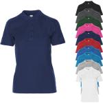Gesteppte Gildan Damenpoloshirts & Damenpolohemden mit Knopf aus Baumwolle Größe M 