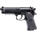 Set: Softair Pistole Beretta M9 World Defender Federdruck + G8DS® Zielscheibe