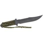 G8DS® Überlebensmesser Survival Knife Messer V-Kong IV 3mm Klinge inkl. Nylonetui 7877