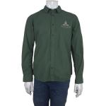 Dunkelgrüne Sportliche Langärmelige Gaastra Kentkragen Hemden mit Kent-Kragen mit Knopf aus Baumwolle für Herren Größe M 