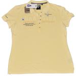 Gelbe Gaastra Damenpoloshirts & Damenpolohemden aus Baumwollmischung Größe XXL 