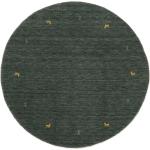 Reduzierte Schwarze Rugvista Runde Wollteppiche 200 cm aus Wolle 