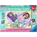 Reduzierte 12 Teile Ravensburger Gabby's Dollhouse Kinderpuzzles für 3 - 5 Jahre 