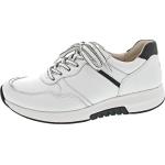 Weiße Gabor Comfort High Top Sneaker & Sneaker Boots aus Leder mit herausnehmbarem Fußbett für Damen Größe 41,5 