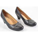 Reduzierte Schwarze Gabor Comfort High Heels & Stiletto-Pumps aus Leder für Damen Größe 37,5 