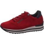 Rote Gabor Comfort Low Sneaker für Damen 