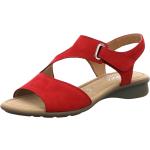 Rote Gabor Comfort Sandaletten 