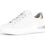 Weiße Gabor Comfort Low Sneaker aus Leder für Damen Größe 40,5 
