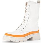Orange Gabor Biker-Boots & Bikerstiefeletten mit Reißverschluss in Breitweite mit herausnehmbarem Fußbett für Damen Größe 37 