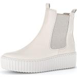 Beige Gabor High Top Sneaker & Sneaker Boots mit Reißverschluss in Normalweite aus Glattleder mit herausnehmbarem Fußbett für Damen Größe 37,5 