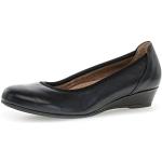 Schwarze Gabor High Heels & Stiletto-Pumps in Breitweite aus Glattleder leicht für Damen Größe 43 