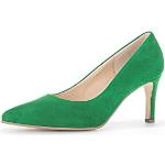Grüne Gabor High Heels & Stiletto-Pumps in Normalweite aus Glattleder für Damen Größe 39 