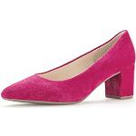 Pinke Lack-Optik Gabor High Heels & Stiletto-Pumps in Normalweite aus Glattleder für Damen Größe 39 