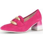 Pinke Gabor High Heels & Stiletto-Pumps in Normalweite aus Veloursleder für Damen Größe 37,5 