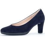 Reduzierte Blaue Gabor High Heels & Stiletto-Pumps in Normalweite aus Glattleder für Damen Größe 36 