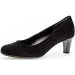 Reduzierte Schwarze Elegante Gabor High Heels & Stiletto-Pumps in Normalweite aus Kunstleder für Damen Größe 37,5 