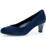 Blaue Elegante Gabor High Heels & Stiletto-Pumps in Breitweite aus Kunstleder für Damen Größe 36 
