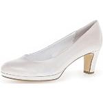 Weiße Gabor High Heels & Stiletto-Pumps in Normalweite aus Glattleder für Damen Größe 37 