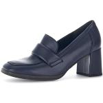Reduzierte Marineblaue Gabor High Heels & Stiletto-Pumps in Normalweite aus Glattleder für Damen Größe 42 