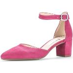 Reduzierte Pinke Gabor High Heels & Stiletto-Pumps mit Riemchen in Breitweite für Damen Größe 37,5 