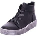 Schwarze Gabor High Top Sneaker & Sneaker Boots mit Schnürsenkel mit herausnehmbarem Fußbett für Damen Größe 38 