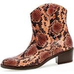 Bunte Gabor Cowboy-Boots & Cowboystiefeletten aus Leder für Damen Größe 40 