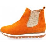 Orange Gabor Chelsea-Boots für Damen 