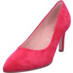 Rote Gabor Fashion High Heels & Stiletto-Pumps aus Veloursleder leicht für Damen für den für den Sommer 