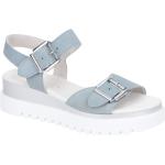 Gabor Fashion Sandale blau Velour 84.612.16