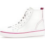 Weiße Gabor Fashion High Top Sneaker & Sneaker Boots mit Reißverschluss für Damen Größe 39 mit Absatzhöhe bis 3cm 