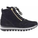 Reduzierte Blaue Gabor High Top Sneaker & Sneaker Boots mit Reißverschluss für Damen Größe 38,5 